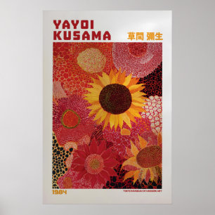 Poster Cartaz de Yayoi Kusama - Inspirado em Yayoi Kusama