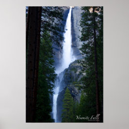 Póster Cartaz de Yosemite Falls