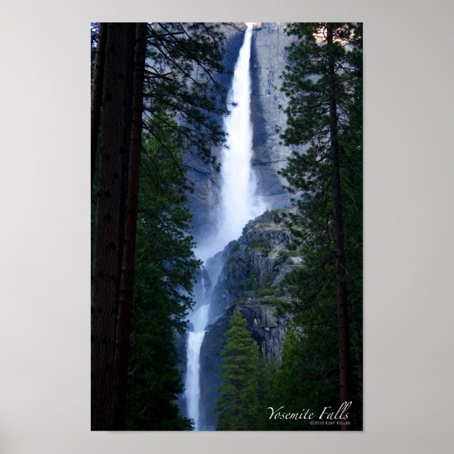 Póster Cartaz de Yosemite Falls (Frente)