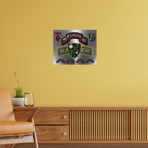 Poster Cartaz do 75º Regimento Ranger