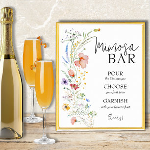 Poster Cartaz do Bar Mimosa
