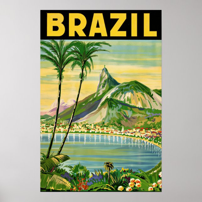 Poster Cartaz do Brasil (Frente)