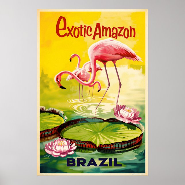 Poster cartaz do Brasil (Frente)