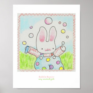 Poster cartaz do Bubble Bunny