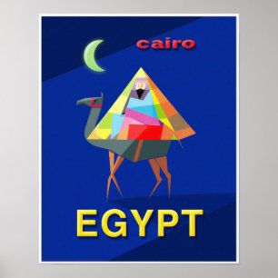 Poster Cartaz do Cairo, Egito