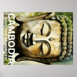 Poster Cartaz do Camboja