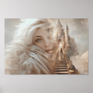 Poster Cartaz do Castelo Dreambound e Alma de Inverno
