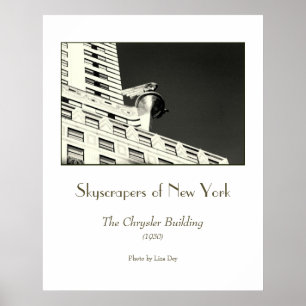 Poster Cartaz do Chrysler Building (Detalhe)
