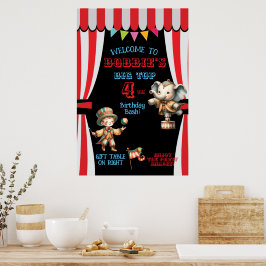 Poster Cartaz do Circo Big Top