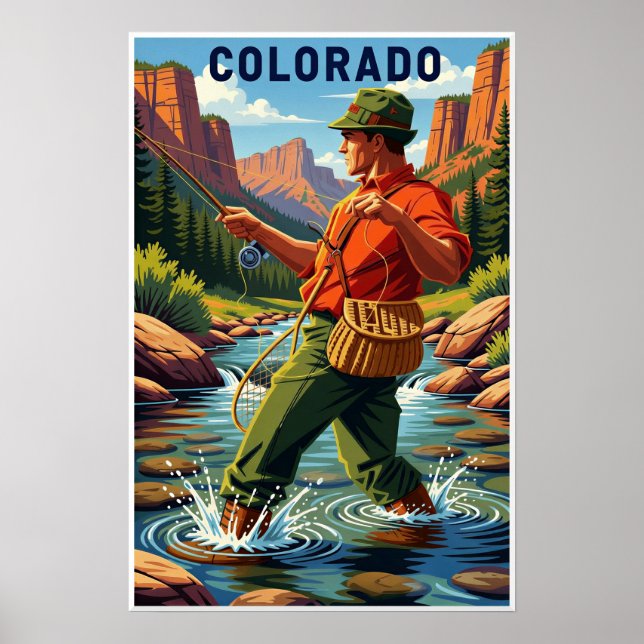 Poster cartaz do Colorado (Frente)