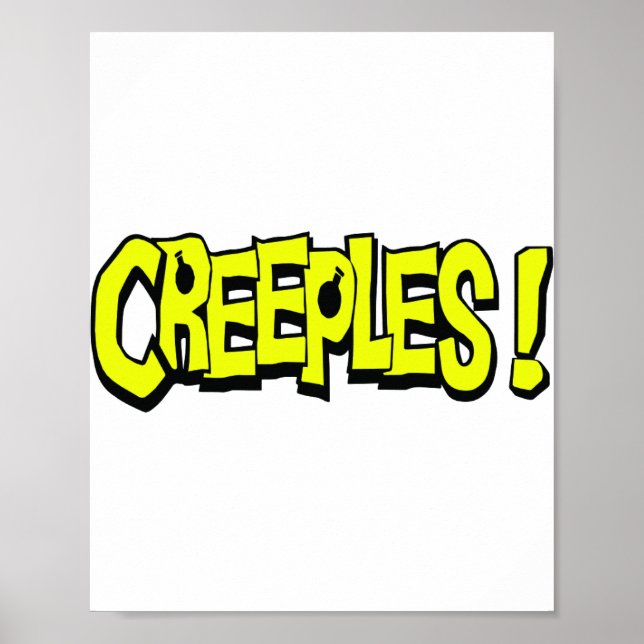 Poster cartaz do Creeples (Frente)