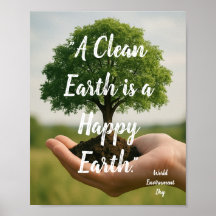 Cartaz do Dia Mundial do Meio Ambiente