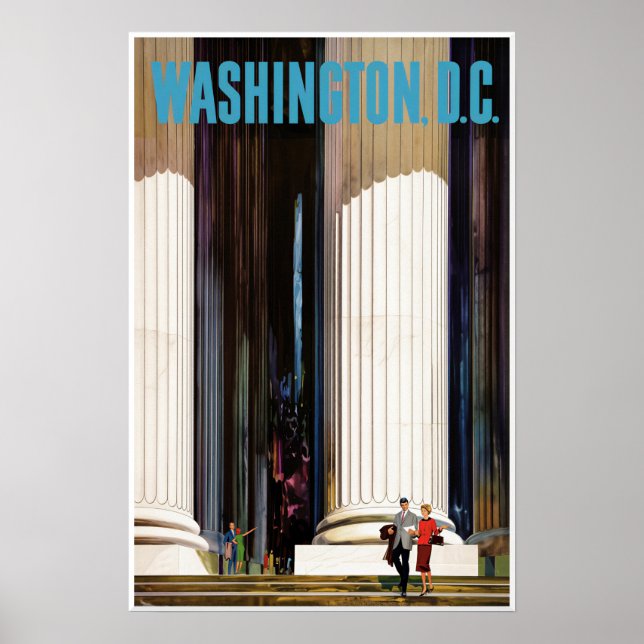 Poster cartaz do Dr C Washington (Frente)