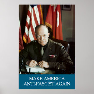 Poster Cartaz do Dwight D. Eisenhower MAAFA