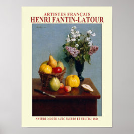 Poster Cartaz do EP Nº 1 de Artistas Franceses
