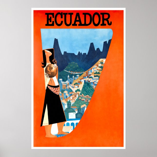 Poster cartaz do Equador (Frente)
