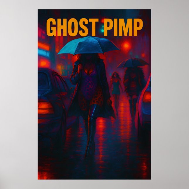 Poster Cartaz do Fantasma Pimp (Frente)