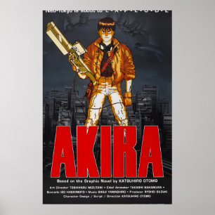 Poster Cartaz do Filme de Anime Akira - Arte Oficial 01