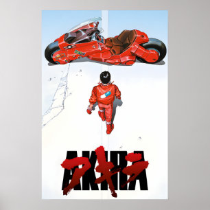 Poster Cartaz do Filme de Anime Akira - Arte Oficial - Al