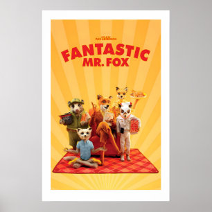 Poster Cartaz do Filme O Fantástico Sr. Raposo A3 A4 Arte