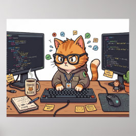 Poster Cartaz do Gato Real