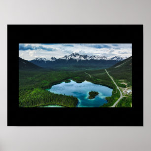 Poster Cartaz do Good Hope Lake Canadá