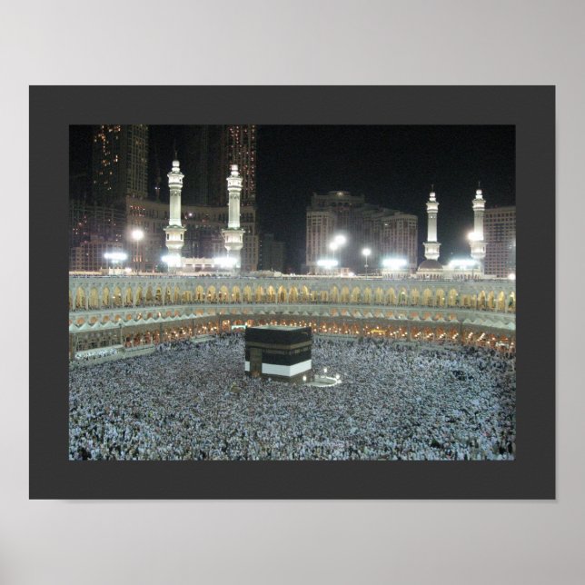 Poster Cartaz do Hajj (Frente)