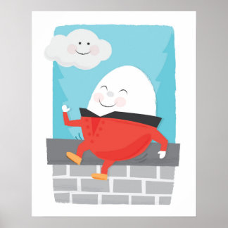 Poster Cartaz do Humpty Dumpty