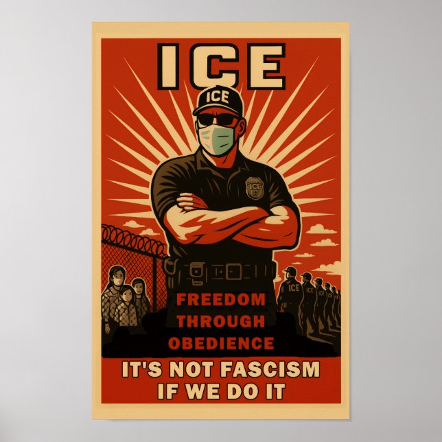 Poster Cartaz do ICE (Frente)