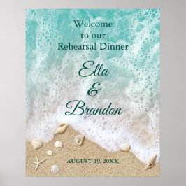 Poster Cartaz do Jantar de Ensaios Ondas da Praia