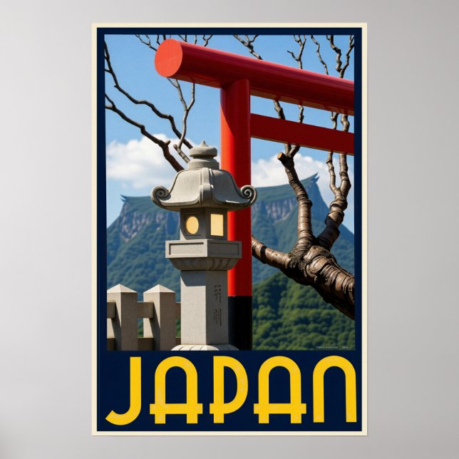 Poster cartaz do Japão (Frente)