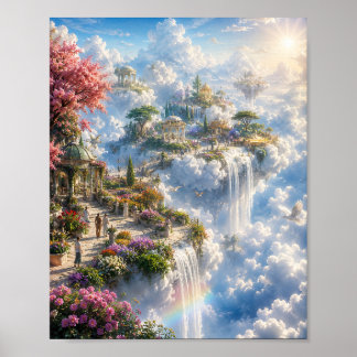 Poster Cartaz do Jardim das Nuvens