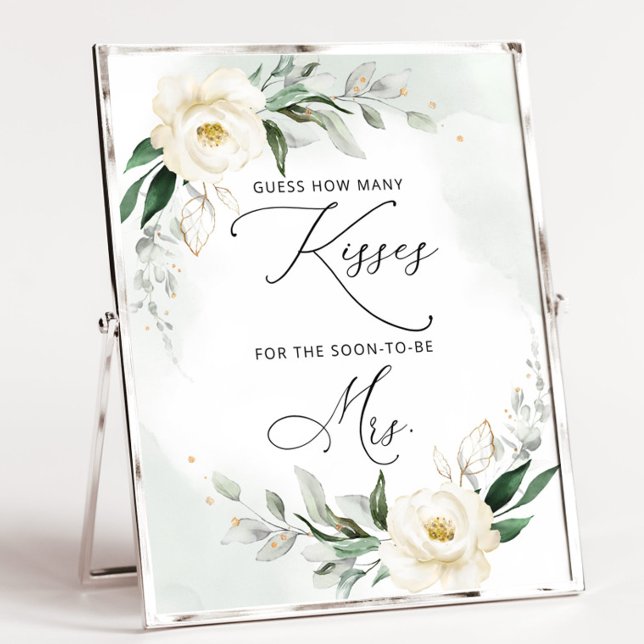 Poster Cartaz do jogo de chuveiro de noiva de verde quant (Criador carregado)