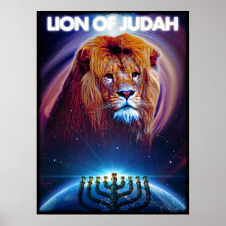 Poster cartaz do leão de judá