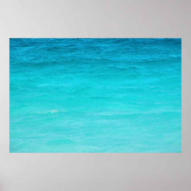 Póster Cartaz do Mar Pacífico (Frente)