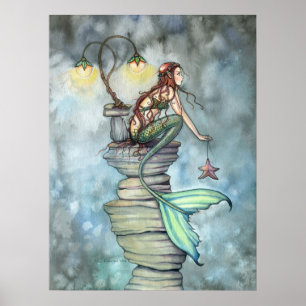 Póster Cartaz do Mermaid's Perch por Molly Harrison