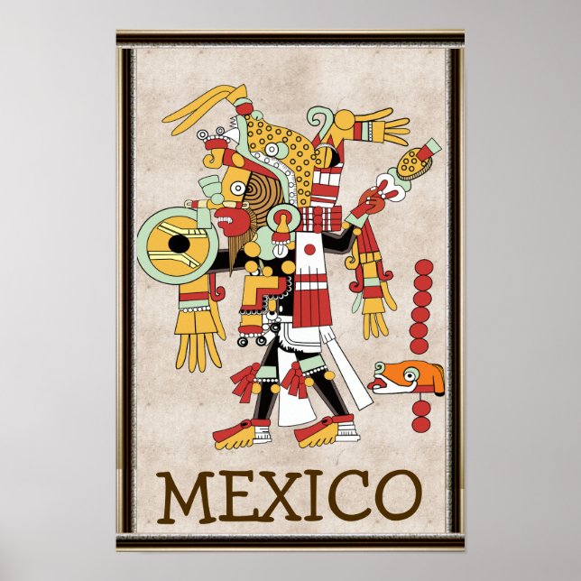 Poster Cartaz do México (Frente)