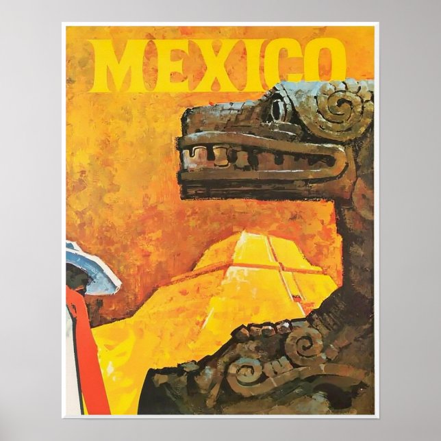 Poster Cartaz do México (Frente)