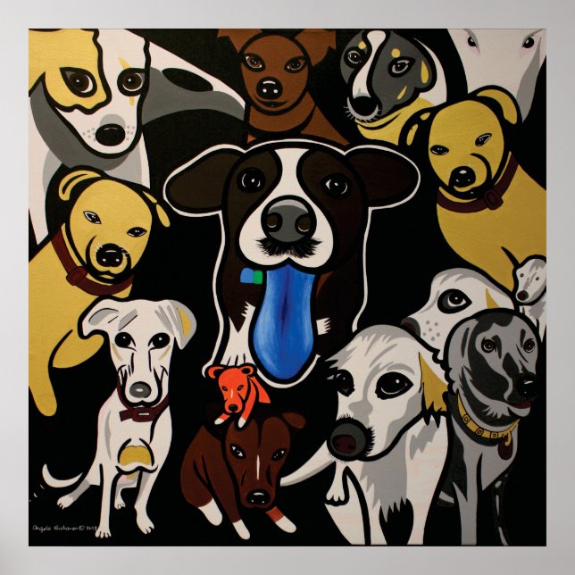 Poster Cartaz do Mundo Cachorrinho (Frente)