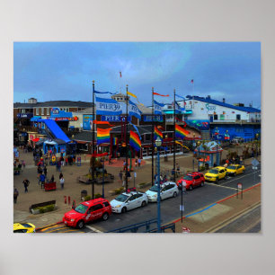 Poster Cartaz do Orgulho do Pier 39 de São Francisco #1