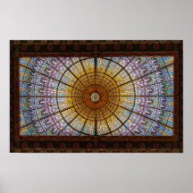 Cartaz do Palácio da Música Catalã