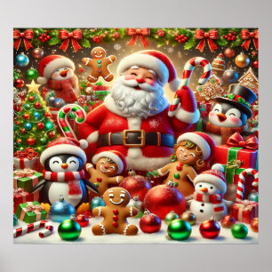 Poster Cartaz do Papai Noel