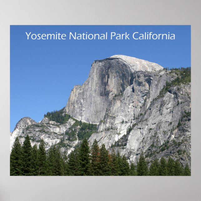 Poster Cartaz do Parque Nacional de Yosemite (Frente)
