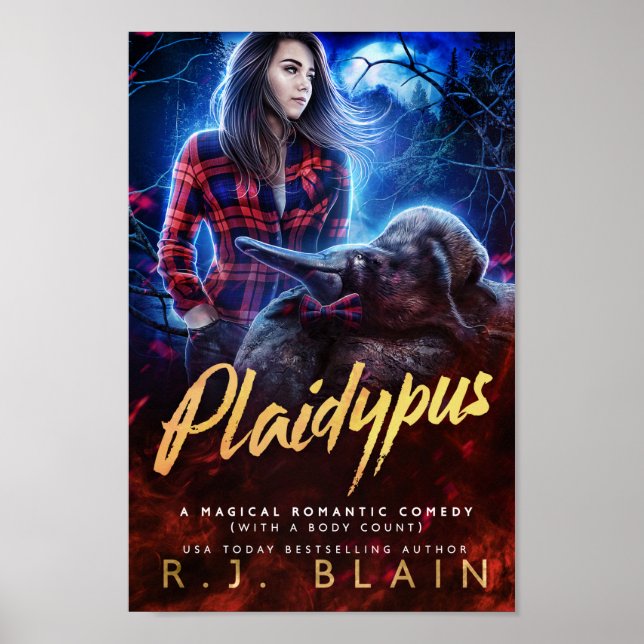Poster Cartaz do Plaidypus (Frente)