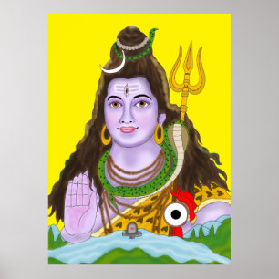 Poster Cartaz do Senhor Shiva