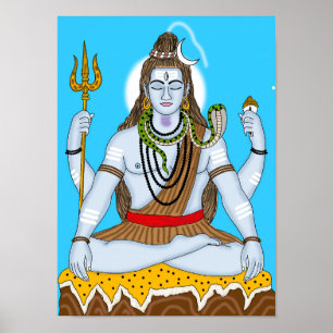 Poster Cartaz do Senhor Shiva