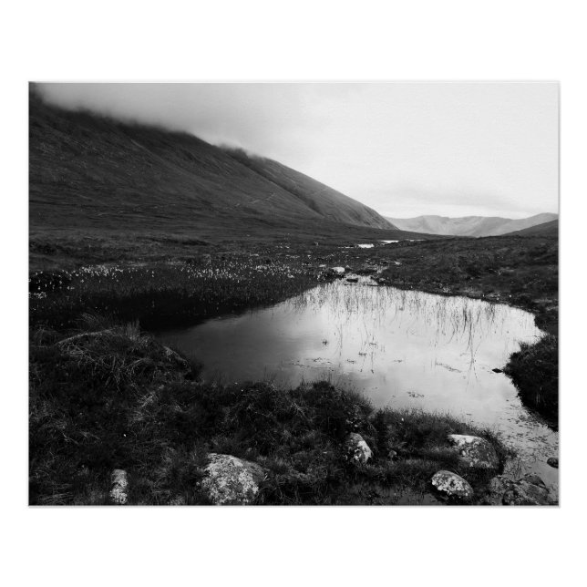Póster Cartaz do Tarn em Ben Nevis (Frente)