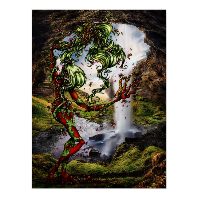 Póster Cartaz do Tempo de Cereja (Frente)