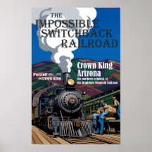 Cartaz do Trem de Ferro Impossível de Switchback