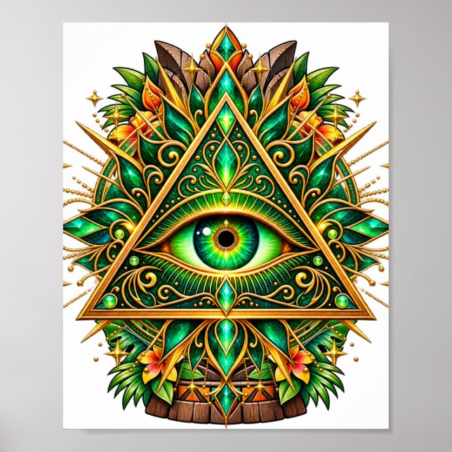 Poster Cartaz do Verdant Brass Eye (Frente)